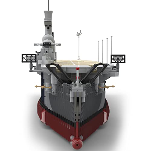 JOYMATE Dr.Bricks MOC-34030 1:200 WW2 GRAF Zeppelin Flugzeugträger Modellbausteine Komptibel mit LEGO WW2 Sciff - 8067 Teile, M, 52715P2809U - 3