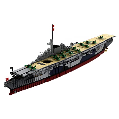 JOYMATE Dr.Bricks MOC-34030 1:200 WW2 GRAF Zeppelin Flugzeugträger Modellbausteine Komptibel mit LEGO WW2 Sciff - 8067 Teile, M, 52715P2809U - 1