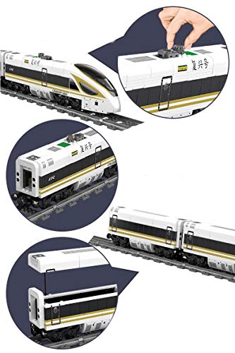 KAZI Elektrische Eisenbahn aus der CityTrain Serie, 647 Teile, KY98228 - 3