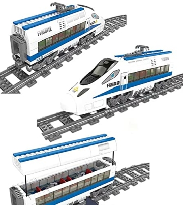 KAZI Elektrischer chinesischer Hochgeschwindigkeitszug CHR1 aus der City Train Serie, KY98227, 474 Teile - 1