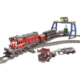 Kazi KY-98219 Diesel Güterzug Klemmbausteine Eisenbahn