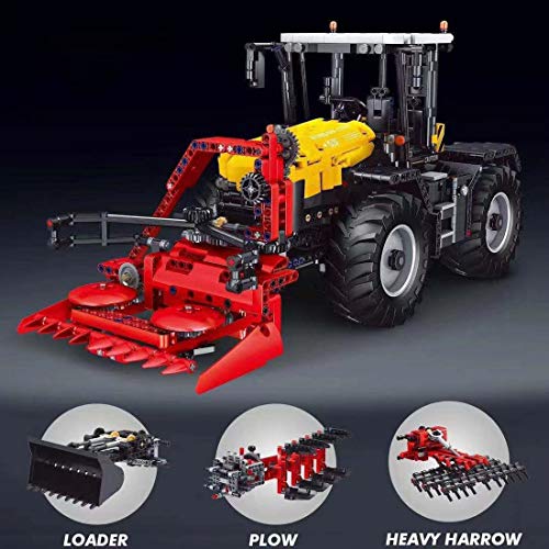 keayo-technik-traktor-ferngesteuert-mould-king-17019-4-in-1-traktor-modell-gross-klemmbausteine-bausatz-kompatibel-mit-lego-technic-3