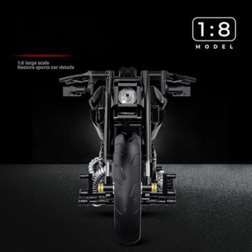 KeKeDuo Technik Motorrad Bausteine Supermotorrad, 586 Klemmbausteine Technik Rennen Superbike Modellbausatz Kompatibel mit Andere Marken - 4