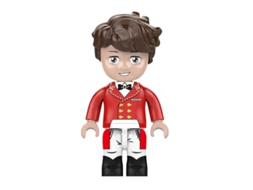 869 Teile | 3 KIDDIZ Figuren | 2 Pferde & 2 Vögel Ein Traum für kleine Pferdefreunde „Zottel, Zottel, Zottel Pony…“ 🎶 Mit dem KIDDICRAFT KC1106 Ponyhof wird dieser Kindertraum auf dem Bautisch lebendig. Das liebevoll gestaltete Set bringt alles mit, was ein echtes Ponyhof-Erlebnis ausmacht: Pferdeboxen, Sattelkammer, gemütliche Schlafplätze und jede Menge Zubehör. Durch die aufklappbare Bauweise ist der Hof nicht nur ein Hingucker, sondern auch hervorragend bespielbar. Inhalt & Highlights 🧱 869 Teile – detailreich und stabil konstruiert 👩🌾 3 KIDDIZ Figuren – Reiterinnen, Feriengäste oder Stallhelfer 🐎 2 Pferde – für Ausritte und Stallabenteuer 🕊️ 2 Vögel – kleine tierische Extras für noch mehr Leben 🐴 2 Pferdeboxen mit reichlich Platz für die Ponys 🪣 Sattel- & Futterkammer für realistische Spielideen 🛏️ 3 Betten – für Feriengäste oder Hofbewohner 🌾 Strohboden – klassisches Stall-Detail, das für Authentizität sorgt Erweiterbar für noch mehr Spielspaß Besonders spannend: Der Ponyhof lässt sich mit dem separat erhältlichen Set KC1107 Außenboxen erweitern. Damit entsteht im Handumdrehen eine große Reitanlage – perfekt für Kinder, die ganze Reiterwelten aufbauen möchten. Qualität & Verarbeitung ✅ Hochwertige Klemmbausteine, passgenau & stabil 🔄 100 % kompatibel mit den Steinen des Marktführers 📖 Gut verständliche Bauanleitung erleichtert den Aufbau 🌍 Designed in Deutschland, produziert in China ⚠️ Sicherheitshinweis: Nicht für Kinder unter 3 Jahren geeignet (Verschluckungsgefahr durch Kleinteile) Spielerlebnis & Zielgruppe Der KC1106 Ponyhof bietet eine Mischung aus kreativem Bauen und lebendigem Rollenspiel. Ob Ausritte, Stallarbeit oder Ferienabenteuer – Kinder können unzählige Geschichten nachspielen. 👧👦 Empfohlen für Kinder ab ca. 6 Jahren 🐴 Ideal für kleine Pferde- und Bauernhof-Fans 🎁 Tolles Geschenk für Geburtstage, Weihnachten oder als Überraschung Fazit Der KIDDICRAFT KC1106 Ponyhof ist ein rundum liebevoll gestaltetes Set, das die Herzen kleiner Pferdefans höherschlagen lässt. Mit Figuren, Pferden, Vögeln und vielen Details bietet er stundenlangen Spielspaß. Durch die Erweiterungsmöglichkeit zur Reitanlage wächst der Ponyhof sogar mit den Wünschen der Kinder mit. 🐎🌟 ⚠️ Hinweis: Dieser Text wurde mithilfe von KI erstellt. Geringfügige Abweichungen zu den offiziellen Herstellerangaben sind möglich – bitte die Originaldaten beachten. Minifigur