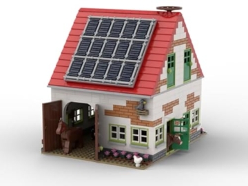 KIDDICRAFT KC1108 Bauernhof Stall - Klemmbausteine - 4