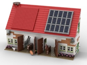 KIDDICRAFT KC1108 Bauernhof Stall - Klemmbausteine - 5