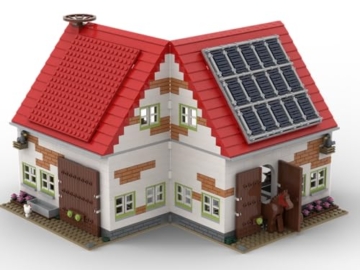 KIDDICRAFT KC1108 Bauernhof Stall - Klemmbausteine - 7