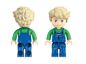 KIDDICRAFT KC1114 KIDDIZ Turbo 3145 Trecker - Klemmbausteine - 5
