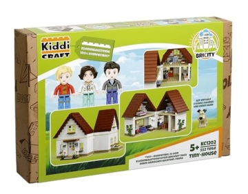 Kiddicraft KC1202 Tiny House - Wohnhaus Klemmbausteine, Stadt, City - 4
