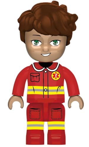 KIDDICRAFT KC1203 – Rettungswagen aus der Bricity-Serie Minifigur 3