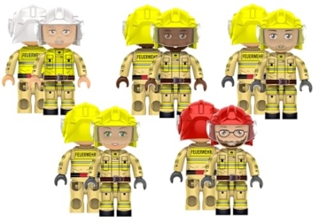 KIDDICRAFT KC1206 Feuerwehrstation - Klemmbausteine - 5
