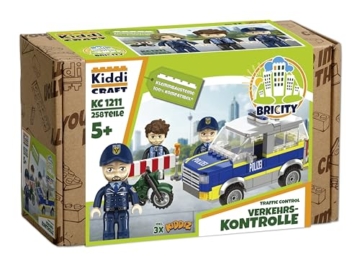 KIDDICRAFT KC1211 Verkehrskontrolle - Klemmbausteine - 1