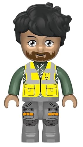 KIDDICRAFT KC1401 KIDDIZ Figuren-Pack Bautruppe - Klemmbausteine - 3