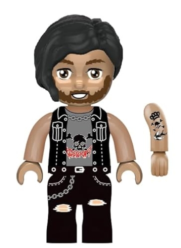 KIDDICRAFT KC1402 KIDDIZ Figuren-Pack Rock Festival - Klemmbaustein-Figuren - - 4