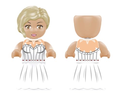 KIDDICRAFT KC1407 KIDDIZ Figuren-Pack: Hochzeit - Klemmbaustein-Figuren - 2