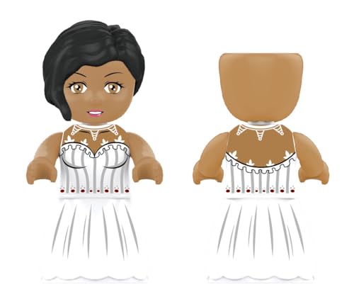 KIDDICRAFT KC1407 KIDDIZ Figuren-Pack: Hochzeit - Klemmbaustein-Figuren - 3
