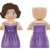 KIDDICRAFT KC1407 KIDDIZ Figuren-Pack: Hochzeit - Klemmbaustein-Figuren - 7