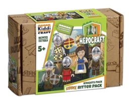 KIDDICRAFT KC1410 KIDDIZ Figuren-Pack: Ritter - Klemmbausteine - 1