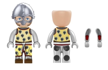 KIDDICRAFT KC1410 KIDDIZ Figuren-Pack: Ritter - Klemmbausteine - 4