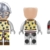 KIDDICRAFT KC1410 KIDDIZ Figuren-Pack: Ritter - Klemmbausteine - 4
