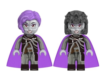 KIDDICRAFT KC1420 Kiddiz Figuren-Pack: Nekromanten - Klemmbausteine Figuren: Fantasy - 3