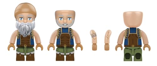 KIDDICRAFT KC1503 Zwergenschmiede - Klemmbausteine Minifiguren