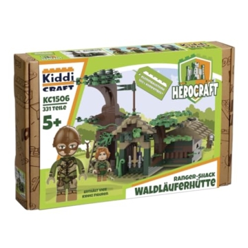 KIDDICRAFT KC1506 Waldläuferhütte - Klemmbausteine