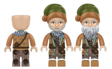 KIDDICRAFT KC1506 Waldläuferhütte - Klemmbausteine Minifiguren