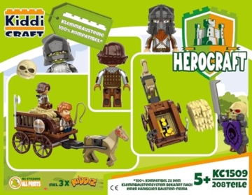 KIDDICRAFT KC1509 Kutschenüberfall - Klemmbausteine - 7