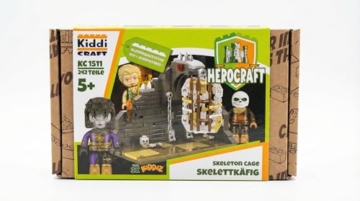 KIDDICRAFT KC1511 Dungeon Skelett-Käfig - Klemmbausteine - 1
