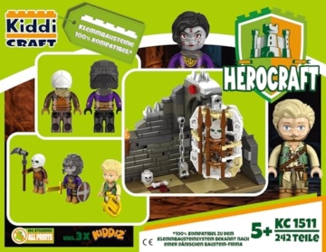 KIDDICRAFT KC1511 Dungeon Skelett-Käfig - Klemmbausteine - 6