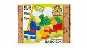 KIDDICRAFT KC2001 My First Basic Box - Klemmbausteine - 1