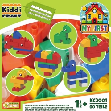KIDDICRAFT KC2001 My First Basic Box - Klemmbausteine - 2