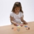 Kiddicraft Set aus buntem Schaumstoff, 60 Bonsmänner + 72 Haare + 105 Kleidung (3 Größen), mehrfarbig, Einheitsgröße - 4