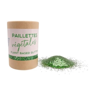 Kiddicraft Tube mit pflanzlichem Glitzer 35g - Grün - 1