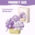 Kireida Mini Blumen Bausteine Set, Mini Klemmbausteine, Blumen Bausteine Set, Blumentopf Bausteine, Mini Bricks Bausteine Sets, Partyspiele Für Kinder Ab 10 Jahren - 2