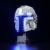LED-Beleuchtung für Star Wars 75328 Mandalorianer Helm (kein Lego-Modell enthalten, nur LED Licht)