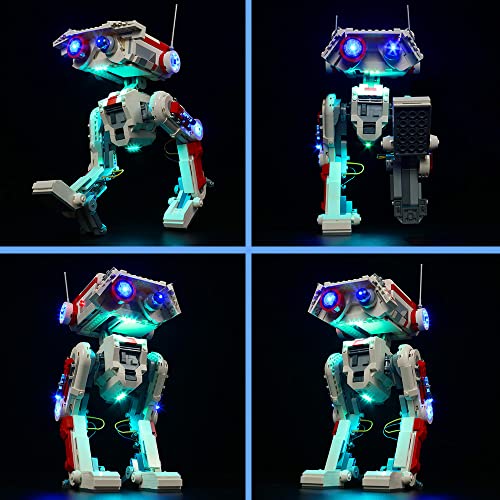 Led Licht Set für LEGO BD-1 , Led Beleuchtungs Set für LEGO 75335 Exploration Droid BD 1 - Nur Lichter Set , Kein Modell (Fernbedienung Version) - 3