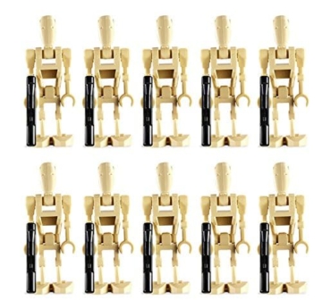 LEGO 10 Neue Battle Droid Minifiguren Star Wars Figuren Minifiguren Clone Guns - 2