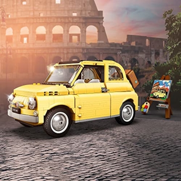 LEGO 10271 Fiat 500 Modellauto, Set für Teenager und Erwachsene, Spielzeugauto, Sammlerstück, tolle Geschenkidee - 2