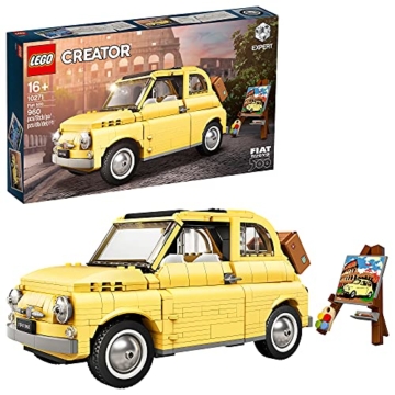 LEGO 10271 Fiat 500 Modellauto, Set für Teenager und Erwachsene, Spielzeugauto, Sammlerstück, tolle Geschenkidee - 1