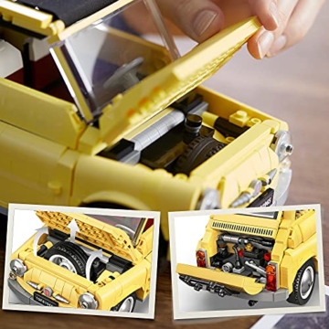 LEGO 10271 Fiat 500 Modellauto, Set für Teenager und Erwachsene, Spielzeugauto, Sammlerstück, tolle Geschenkidee - 5