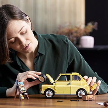 LEGO 10271 Fiat 500 Modellauto, Set für Teenager und Erwachsene, Spielzeugauto, Sammlerstück, tolle Geschenkidee - 6