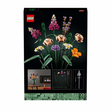 LEGO 10280 Blumenstrauß, Kunstpflanzen für Erwachsene