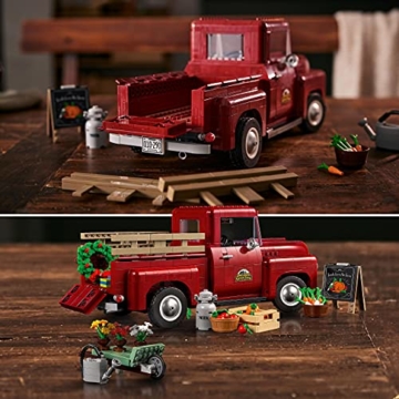 LEGO 10290 Pickup, Bauset für Erwachsene, Sammlermodell, kreatives Hobby, klassischer Pickup aus den 1950er Jahren - 3