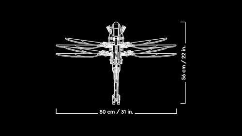 LEGO Icons 10327 – Dune Atreides Royal Ornithopter Maße