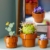 LEGO 10329 Icons Mini Pflanzen, 9 künstliche Blumen zum Bauen, Botanical Collection Sammel-Set für Erwachsene mit baubarem Terrakotta-Topf, Wohndeko, Geschenk für Frauen und Männer - 5