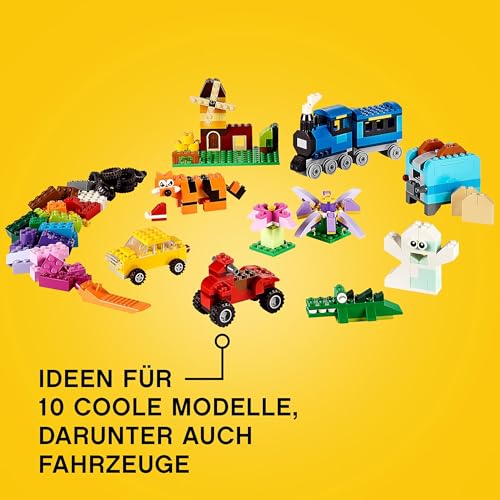 LEGO 10696 Classic Mittelgroße Bausteine-Box, Bausteine mit Aufbewahrungsbox für Kinder, Geschenk für Jungen und Mädchen ab 4 Jahren - 3