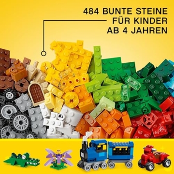 LEGO 10696 Classic Mittelgroße Bausteine-Box, Bausteine mit Aufbewahrungsbox für Kinder, Geschenk für Jungen und Mädchen ab 4 Jahren - 4