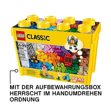 LEGO 10698 Classic Große Bausteine-Box, Spielzeugaufbewahrung, lustige, Bunte Spielzeug-Bausteine, Geschenkidee für Kinder - 6
